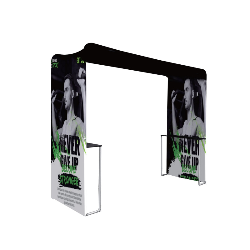 118" x 95" Square Booth Display - No Rear Wall