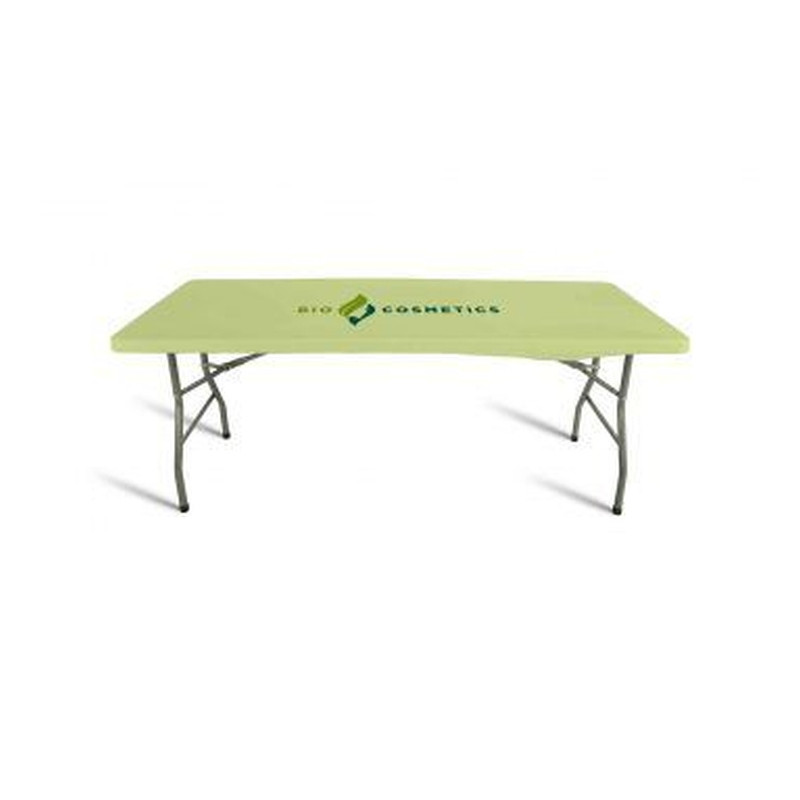 72"w x 30"h Fitted Stretch Stain-Resistant Table Topper
