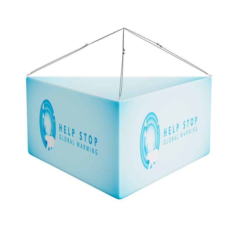10' Triangle Hanging Banner Kit