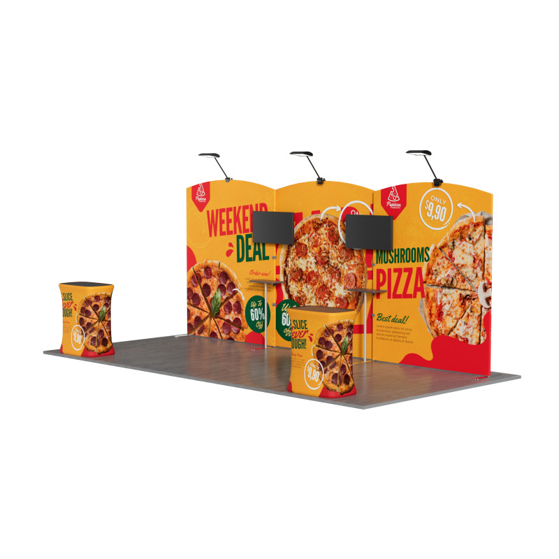 10' x 20' Tradeshow Booth Kit P