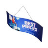 189" Wide S-Curve Hanging Banner Kit
