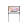 10'w x 3.5'h Square Tent Billboard Display