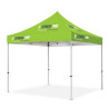 10x10' Deluxe White Steel Frame Tent Kit