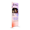 MagLock Curved Fabric Display - 3'w x 6.5'h