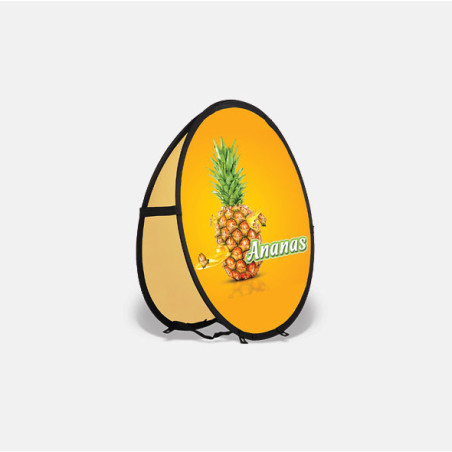 Round Pop-Out Display