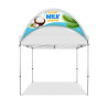Curved Overhead Tent Banner
