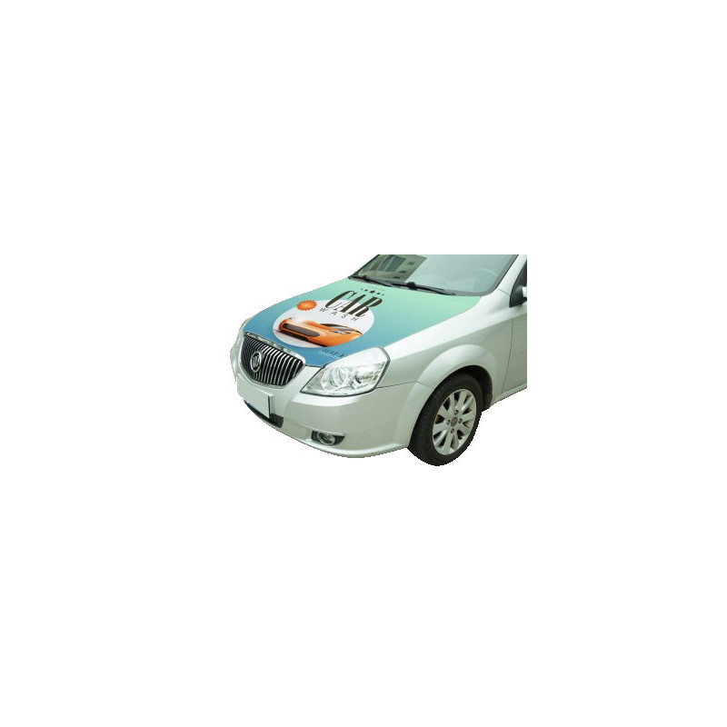32''x54'' Small Car Hood Cover w Digital Print