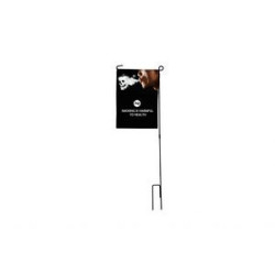 12"x18" Premium Polyester Rectangle Garden Flag - 1 Side Imprint