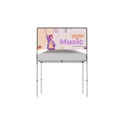 10'w x 4'h Square Tent Billboard Display