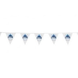 15' Triangle Pennant String - 2 Side Imprint