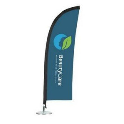 6''x18'' Single-Sided Blade Table Flag w Digital Print
