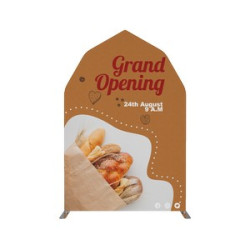 4'w x 6'h Gable Top Display