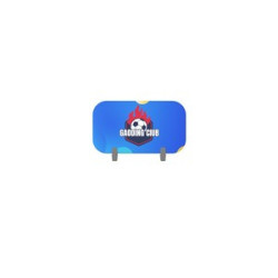53"w x 10"h Rectangle Fabric Header Display