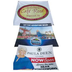Custom Single Sided Fabric Banner (5'x2')