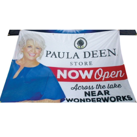 Custom Single Sided Fabric Banner (10'x2')