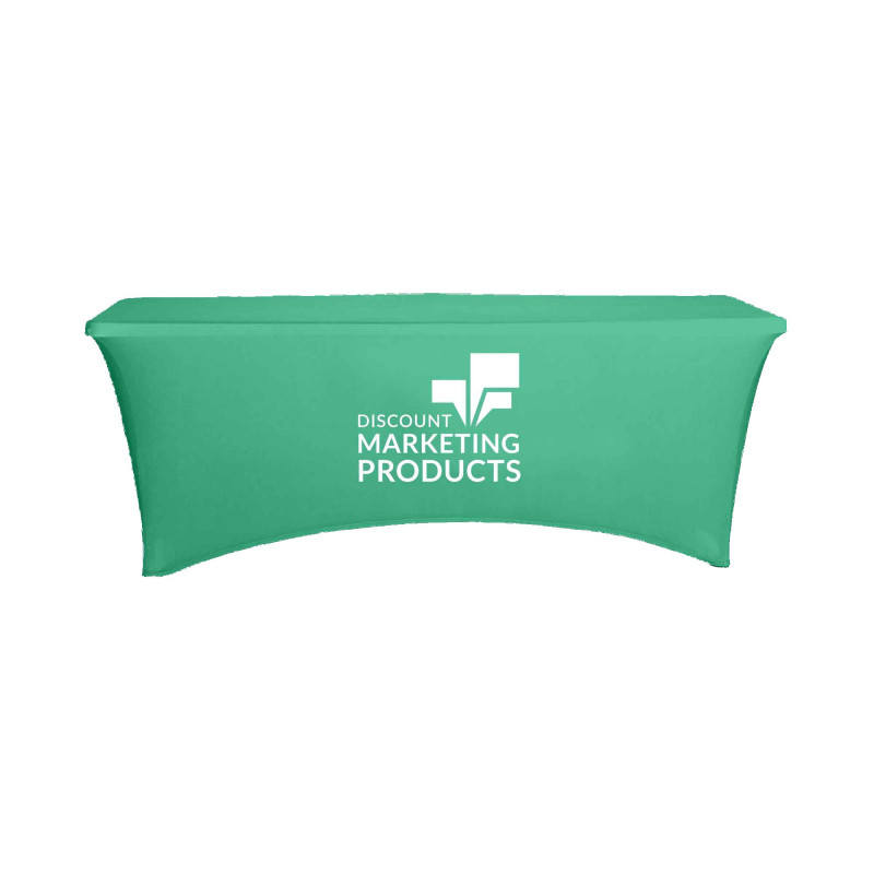 6' Standard Fitted Stretch Table Cover - Standard Fabric