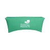 6' Standard Fitted Stretch Table Cover - Standard Fabric