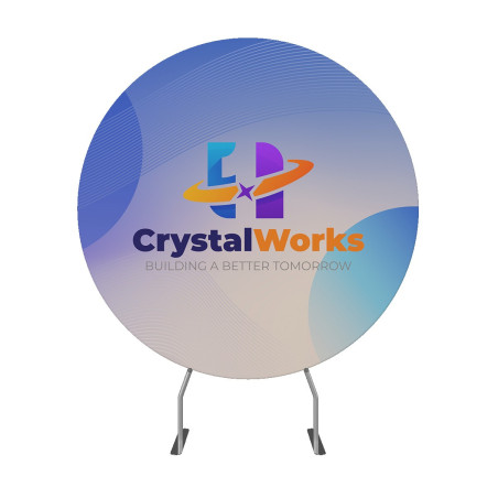 8' Diameter Circle Backdrop