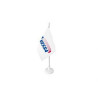 5.5"x8.25" Stationary Magnetic Car Hood Flag - 1 Side Imprint