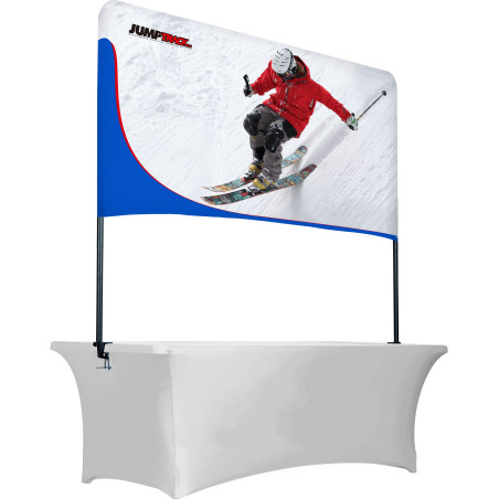 40''x96'' Double-Sided Overhead Banner Display