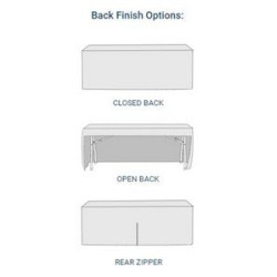 Specify back finish