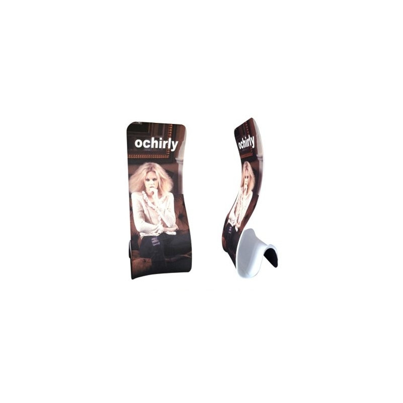 48''x89'' Double-Sided Snake V4 Display Fabric Only w Dye Sublimation Print