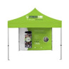 10x10' Premium Hex Anodized Aluminum Frame Tent Kit w/Full Rear Wall