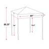 5' Pop Up Tent (Full Color)