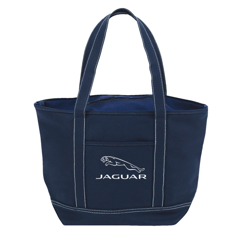 Sailway Solid Zippered Tote Bag