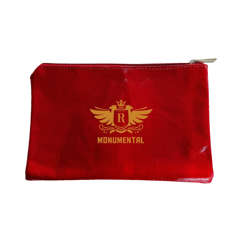 Laminated Canvas Pouch