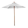 7' Bamboo Recycled Market Umbrella
