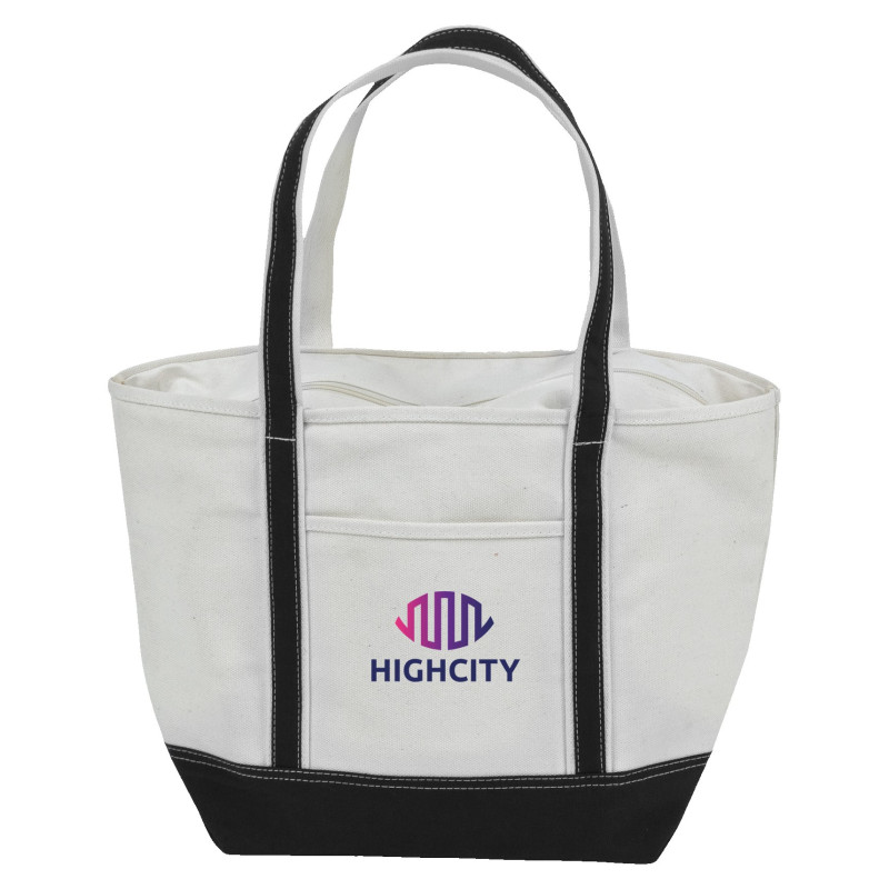 Sailway Zippered Tote Bag