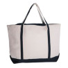 Natural Tan/Navy Blue