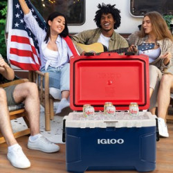 Igloo Trailmate® Americana 52 Qt Roller Cooler