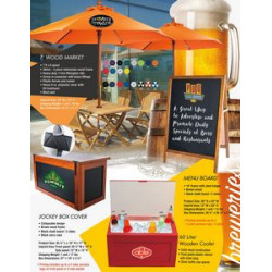 60 Liter Wooden Cooler