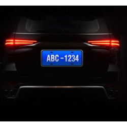 Reflective Custom License Plates (12" x 6")