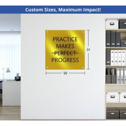 Reflective Acrylic Sign (1' X 1ft/Sqft)