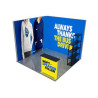 10' Backlit Trade Show Display - Design 3 (Single Sided)
