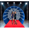 Half Circle Photo Booth Enclosure (Graphic only)