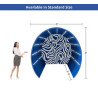 Half Circle Photo Booth Enclosure (Graphic only)