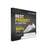 10' x 8' Fabric Pop Up Straight Display (Graphic only)