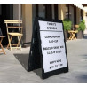 Economy Dry-Erase A-Frame with 1 Blank Panel (2' x 3')