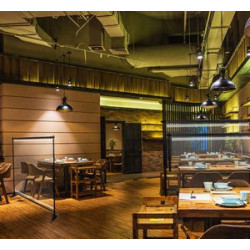 Adjustable Screen Sneeze Shield Package (5' x 5ft)