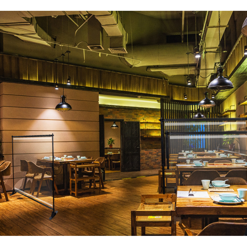 Adjustable Screen Sneeze Shield Package (5' x 5ft)