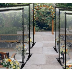 Adjustable Screen Sneeze Shield Package (5' x 5ft)