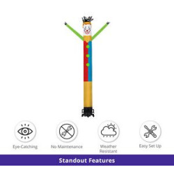 Jester Inflatable Tube Man Package