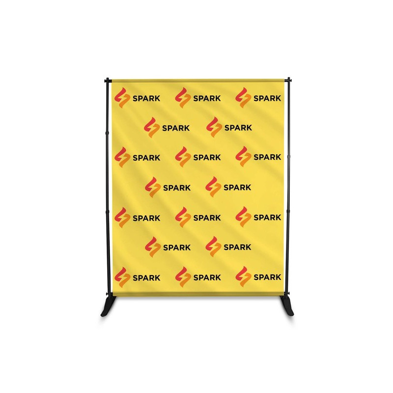 5' x 6' Step and Repeat Adjustable Banner Stands Package