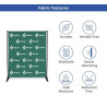 5' x 6' Step and Repeat Adjustable Banner Stands Package