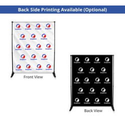 5' x 6' Step and Repeat Adjustable Banner Stands Package