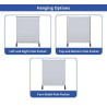 5' x 6' Step and Repeat Adjustable Banner Stands Package